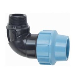 COUDE 25*1" M. BLEU P26